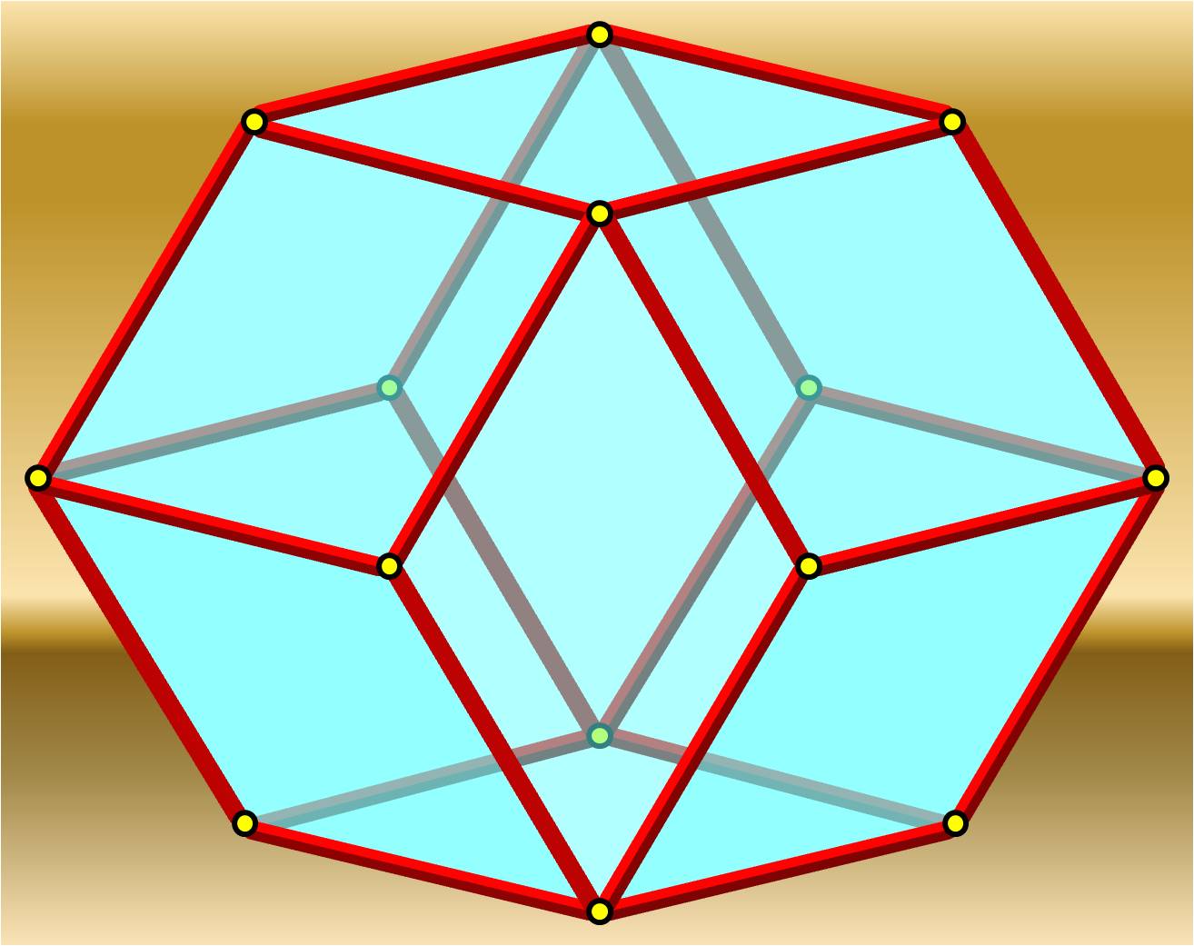 Dodecaedro. Imagem: Wikimedia commons.