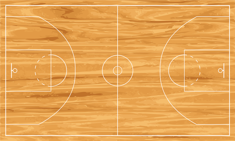 Basquetebol - NotaPositiva  Quadra de basquete, Trabalho de educação  fisica, Educação fisica