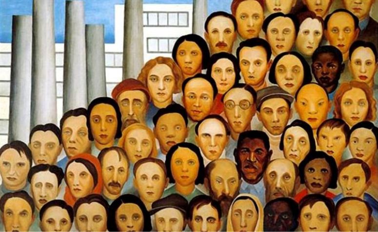 Operários, de Tarsila do Amaral (1933).