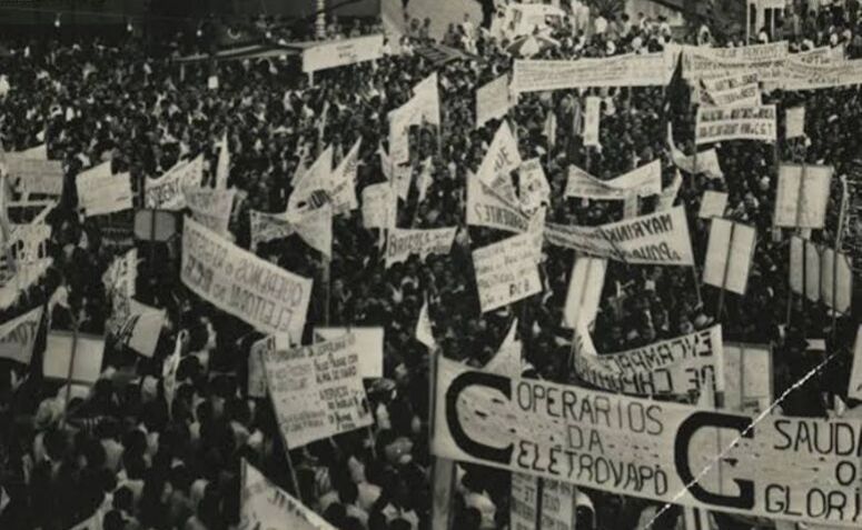 Comício das Reformas (1964), representação do movimento trabalhista